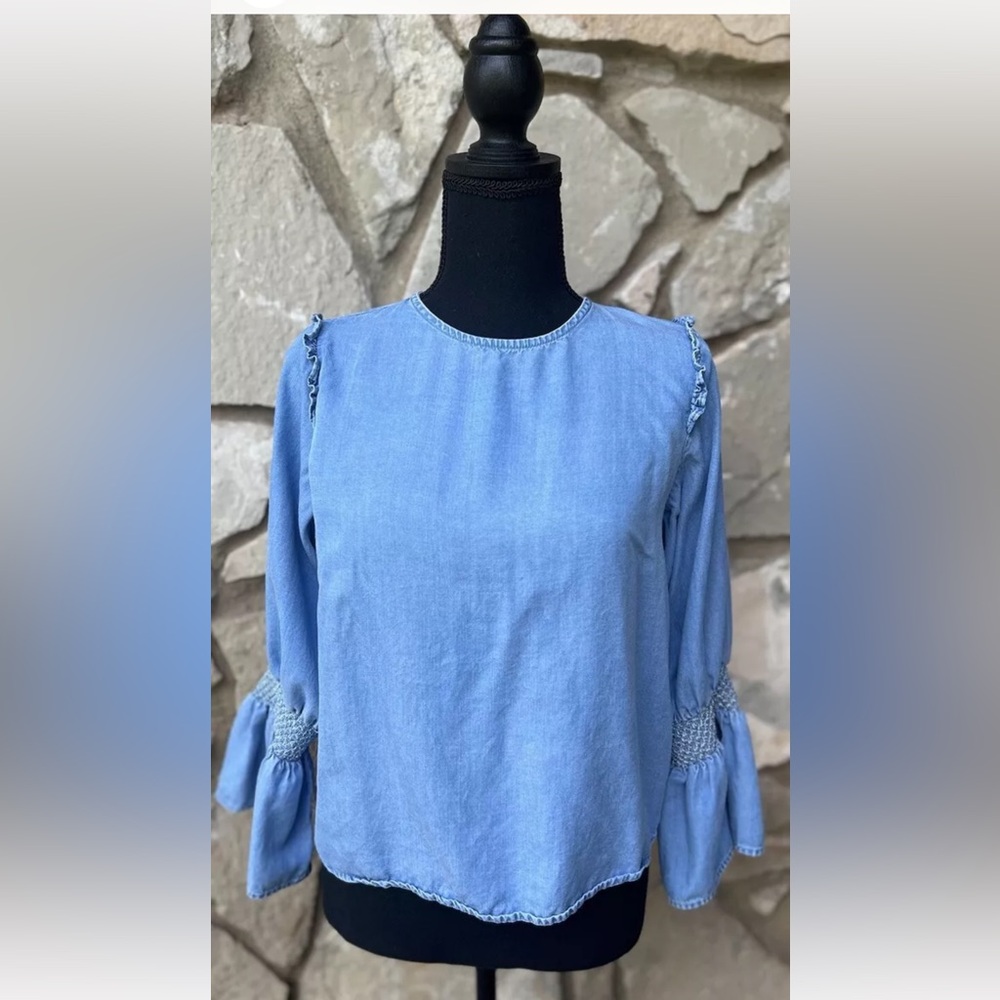 ZARA‎ Denim Collection Shirt S